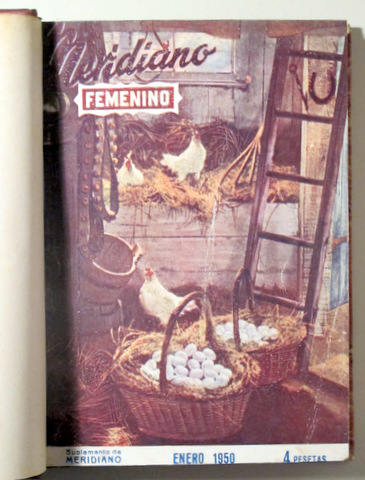 MERIDIANO FEMENINO. (De enero a junio) - Madrid 1950 - Muy ilustrado