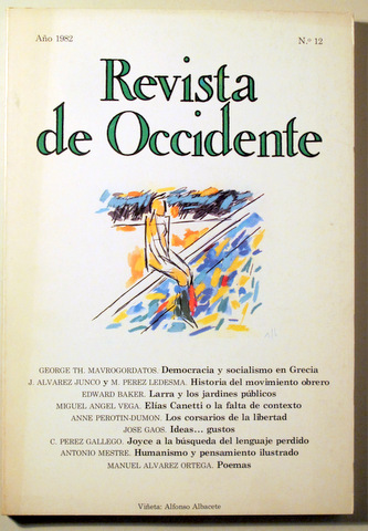 REVISTA DE OCCIDENTE nº 12. Año 1982 - Madrid 1982