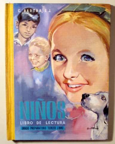 NIÑOS. Libro de lectura. Tercer libro - Barcelona 1962 - Muy i lustrado
