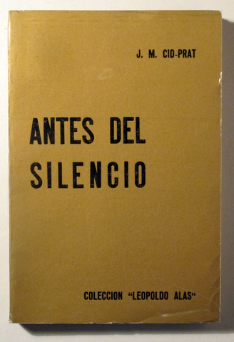 ANTES DEL SILENCIO - Barcelona 1964