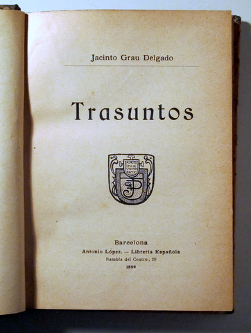 TRASUNTOS - Barcelona 1899
