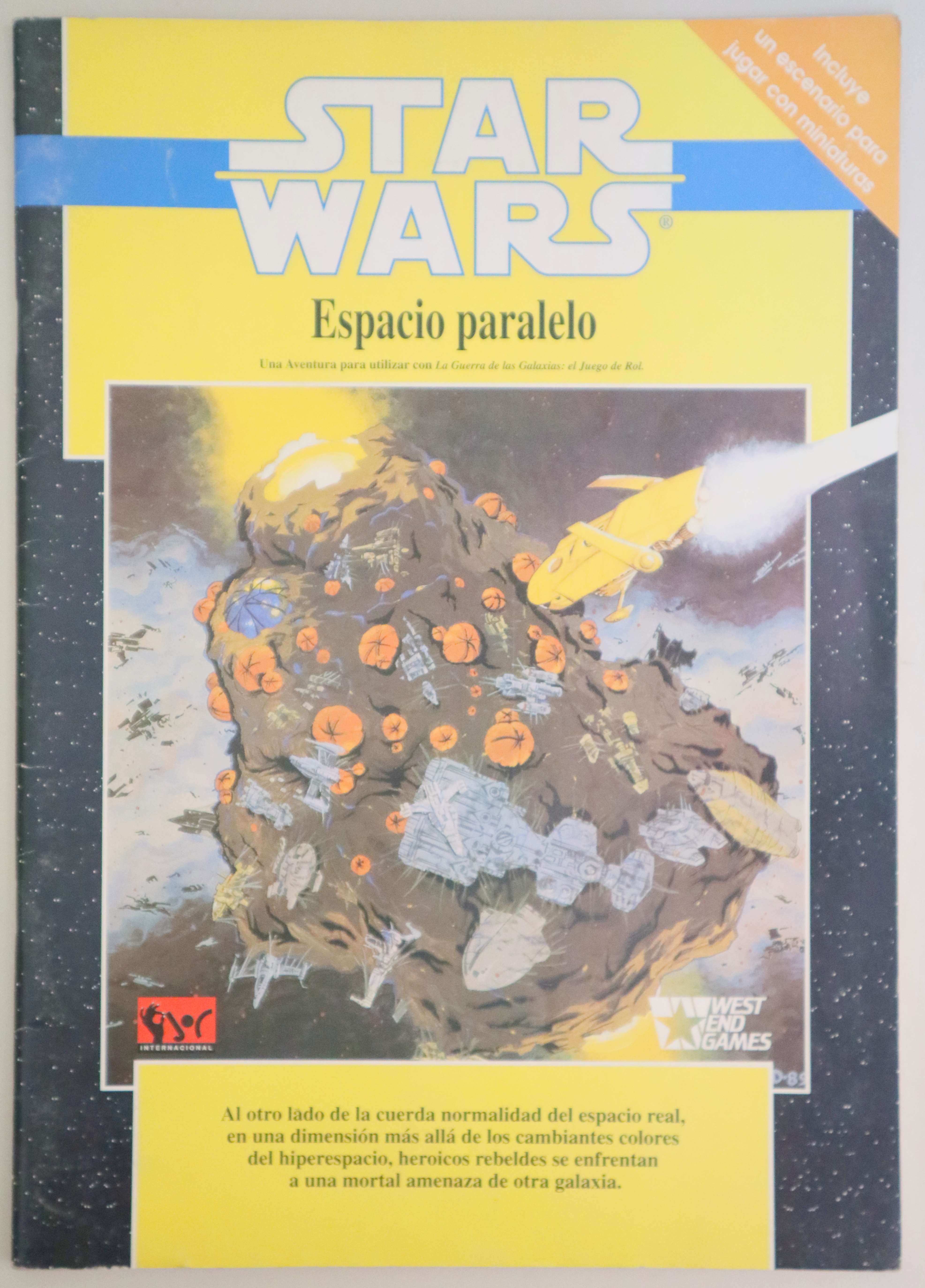 STAR WARS. ESPACIO PARALELO - Barcelona 1996 - Ilustrado