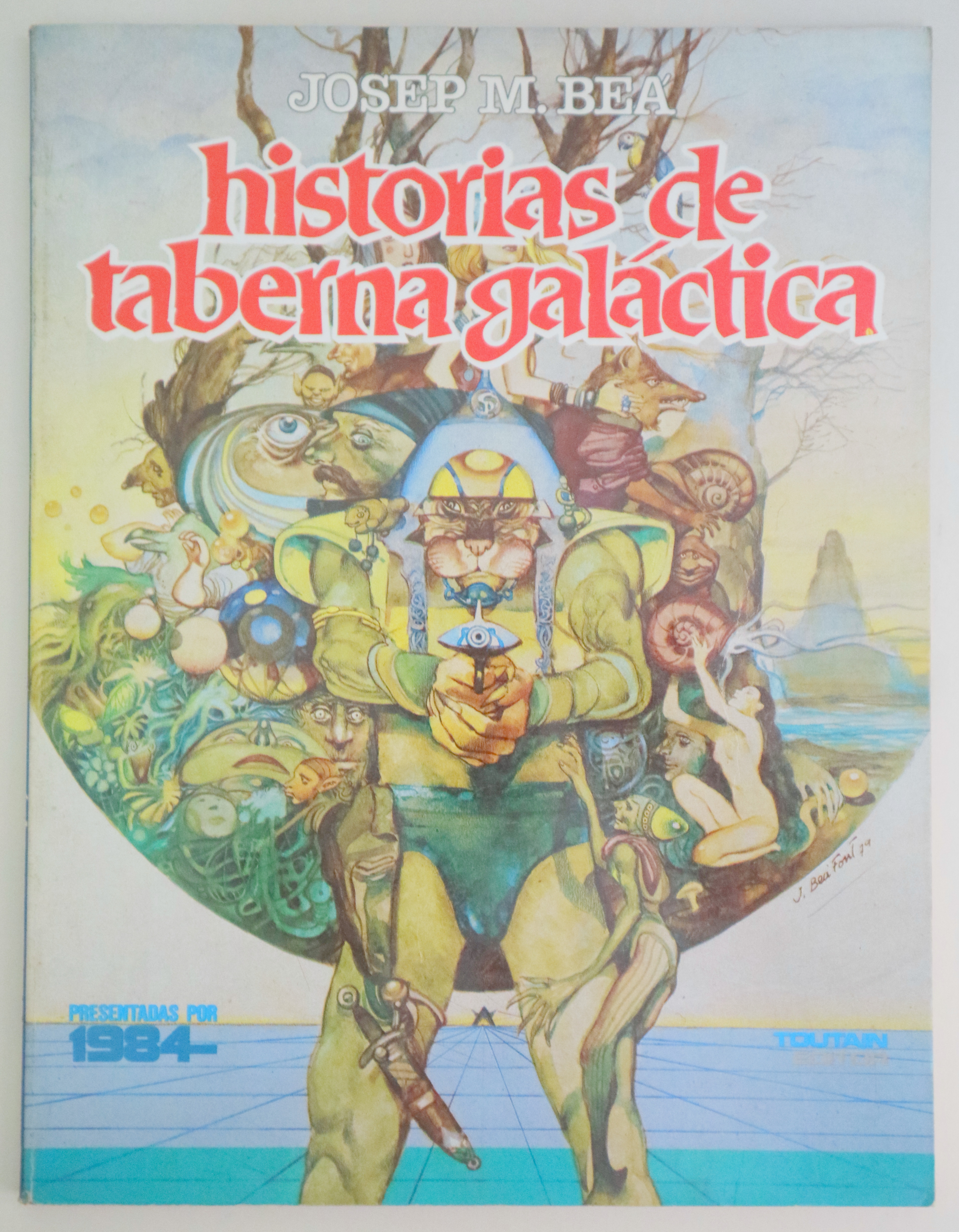 HISTORIAS DE TABERNA GALÁCTICA - Barcelona 1981 - Ilustrado