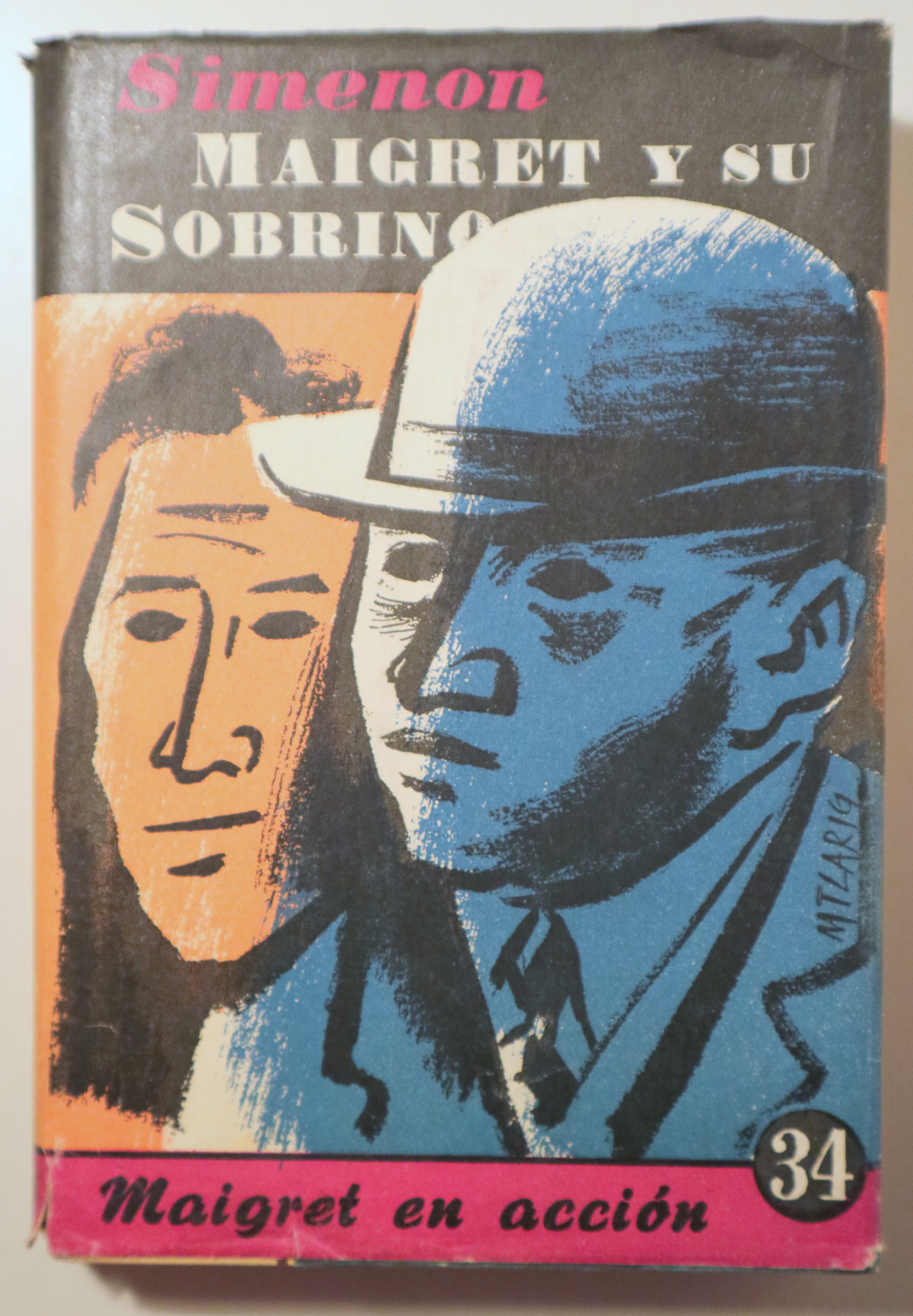 MAIGRET Y SU SOBRINO - Barcelona 1953 - 1º edición en español