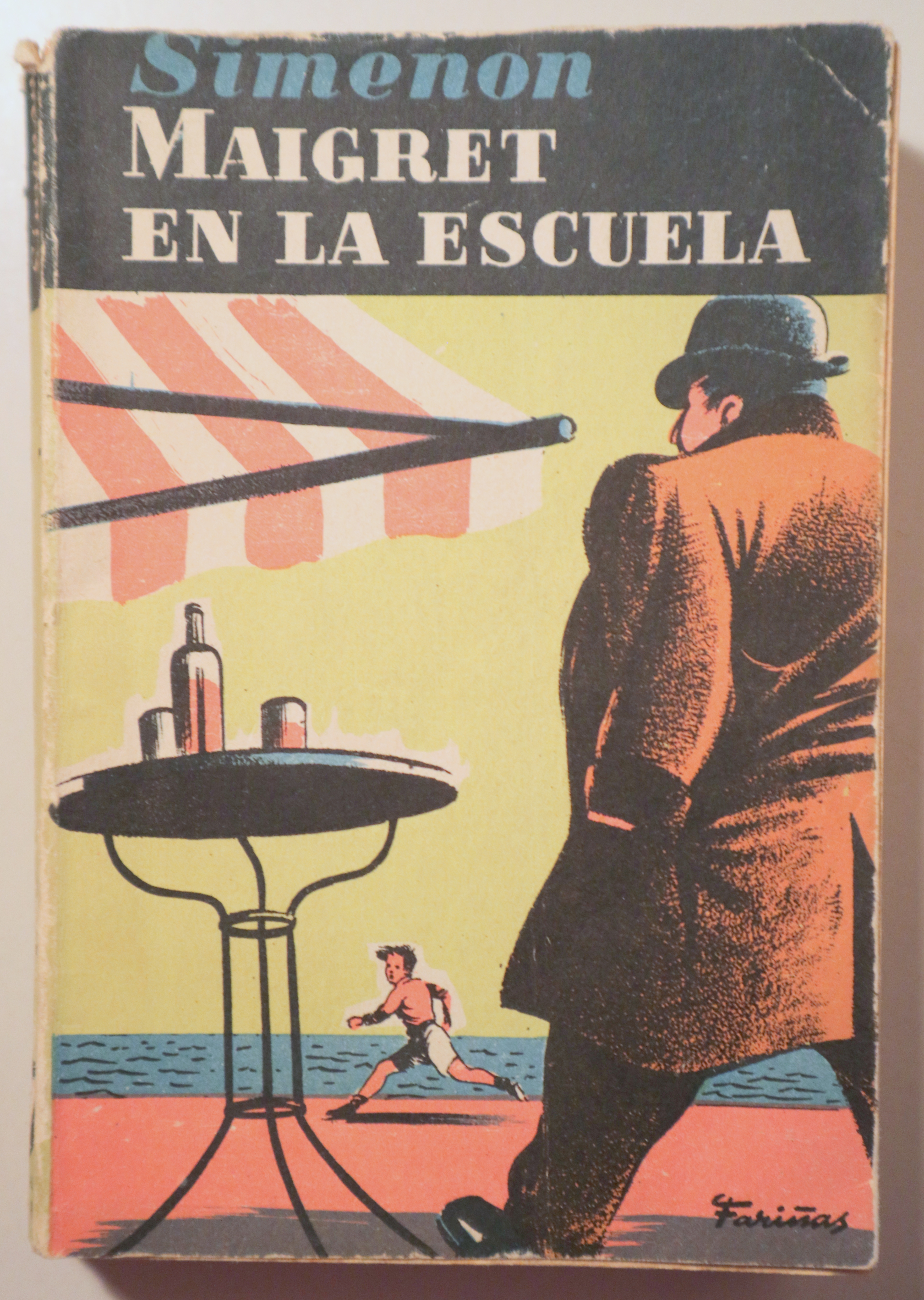 MAIGRET EN LA ESCUELA - Barcelona 1955 - 1ª edición en español