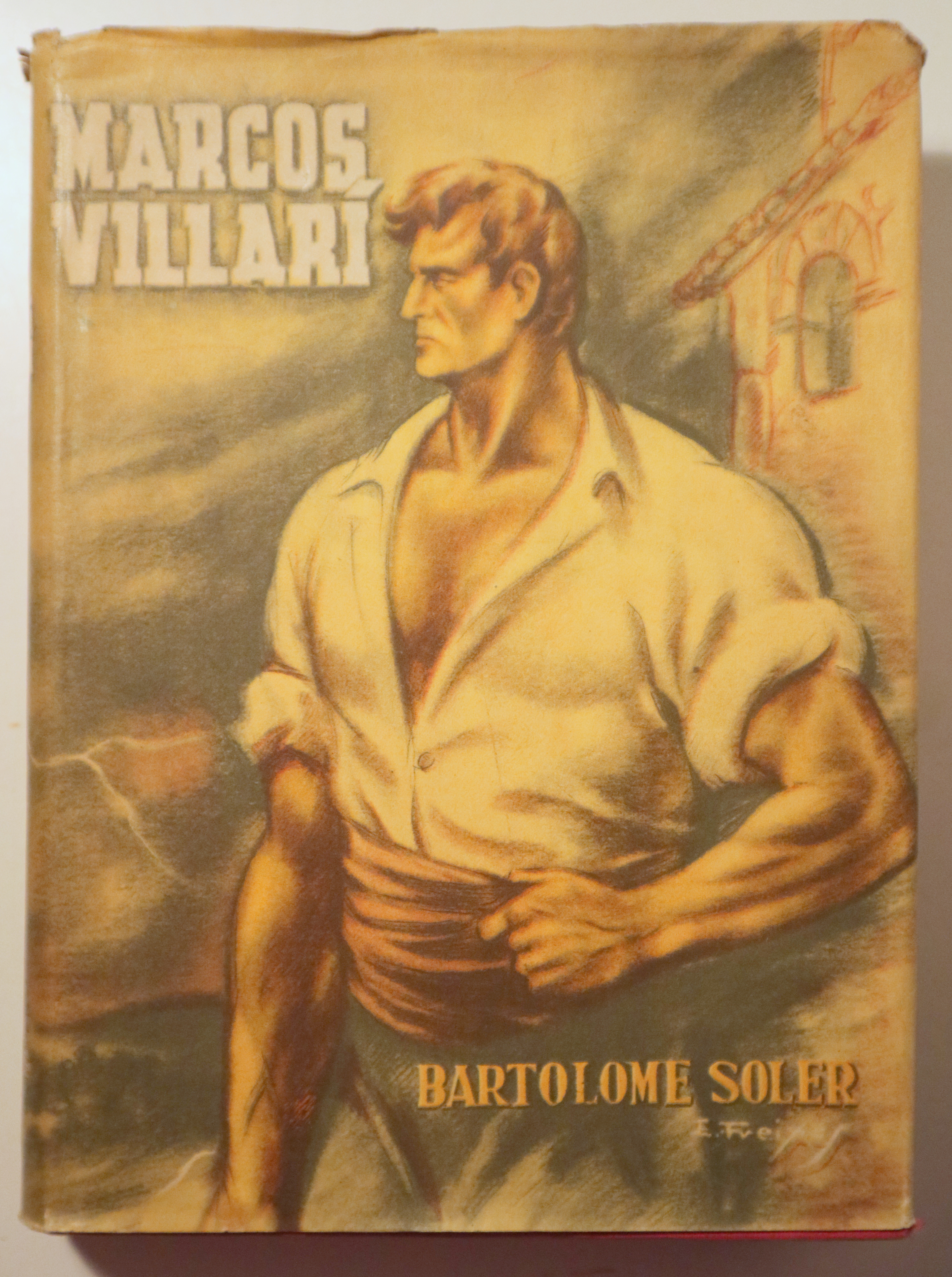 MARCOS VILLARÍ - Barcelona 1949 - Dedicado