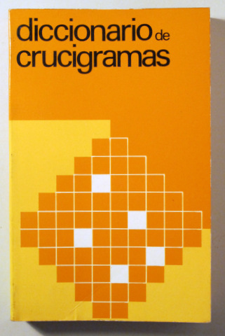 DICCIONARIO DE CRUCIGRAMAS - Barcelona 1974