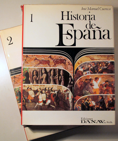 HISTORIA DE ESPAÑA (2 vol. - Obra completa) - Barcelona 1973 - Muy ilustrado