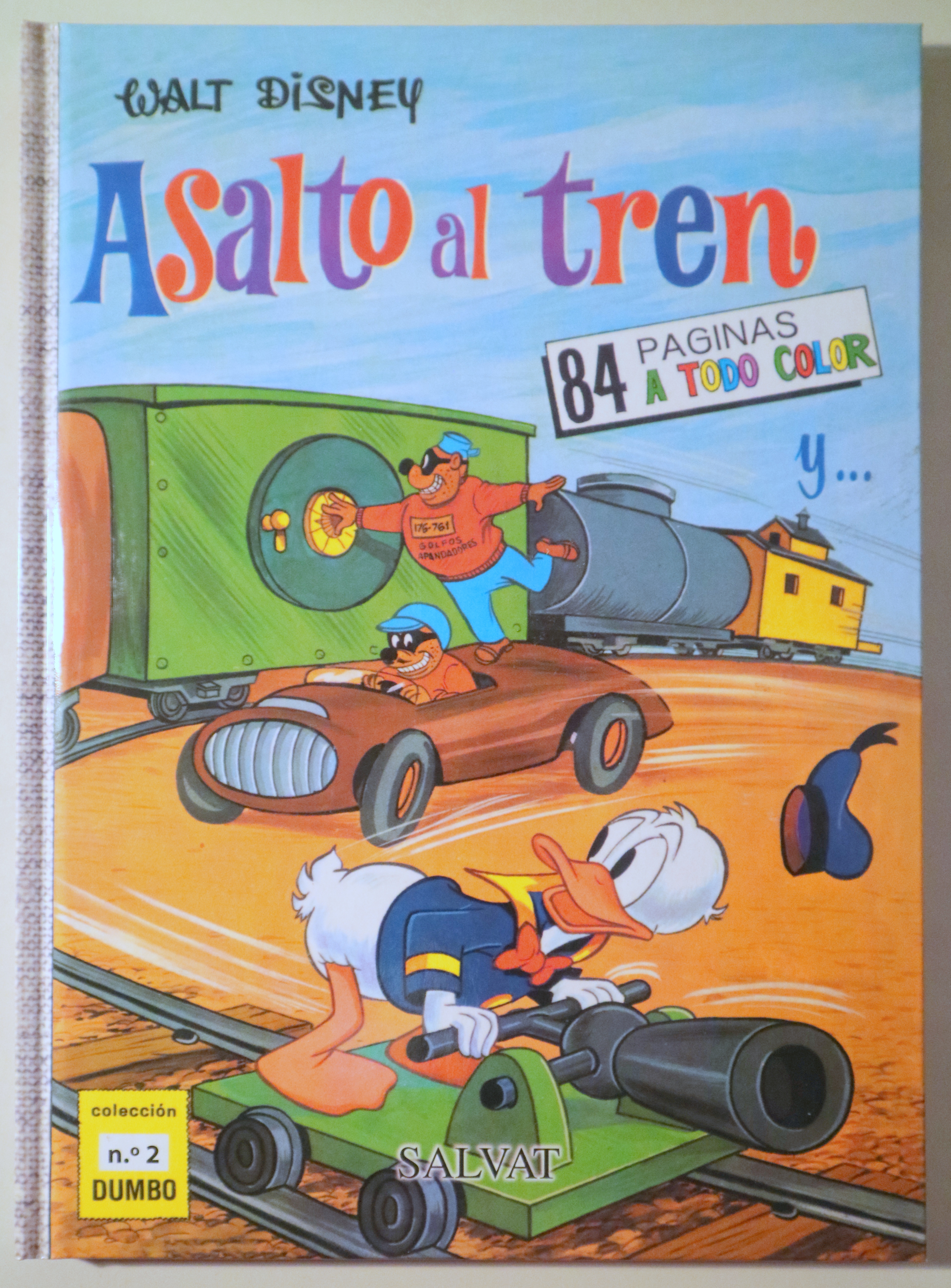 ASALTO AL TREN  - Barcelona  2012 - Ilustrado
