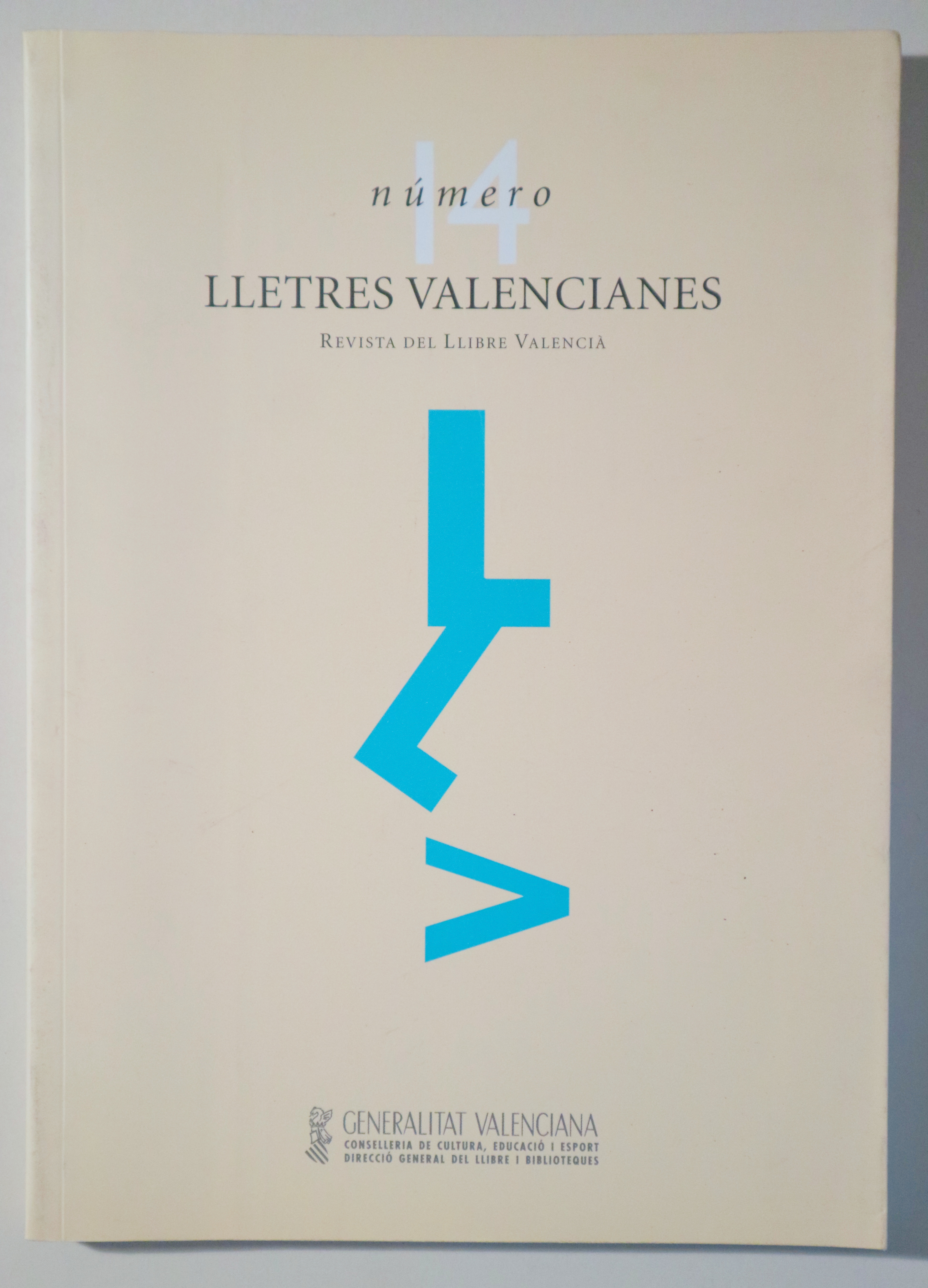 LLETRES VALENCIANES. N. 14 - València 2005 - Molt il·lustrat