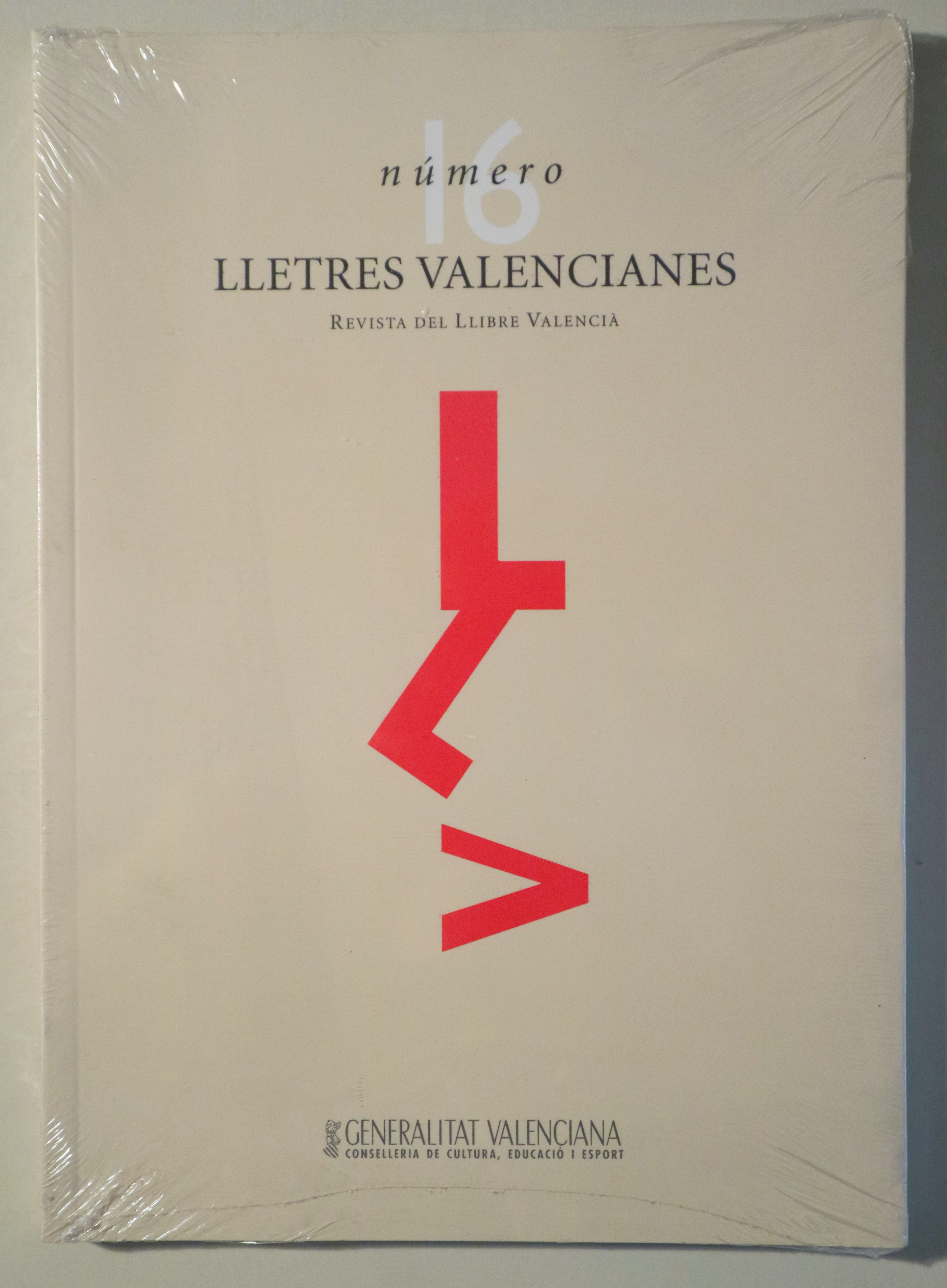 LLETRES VALENCIANES. N. 16 - València 2005 - Molt il·lustrat