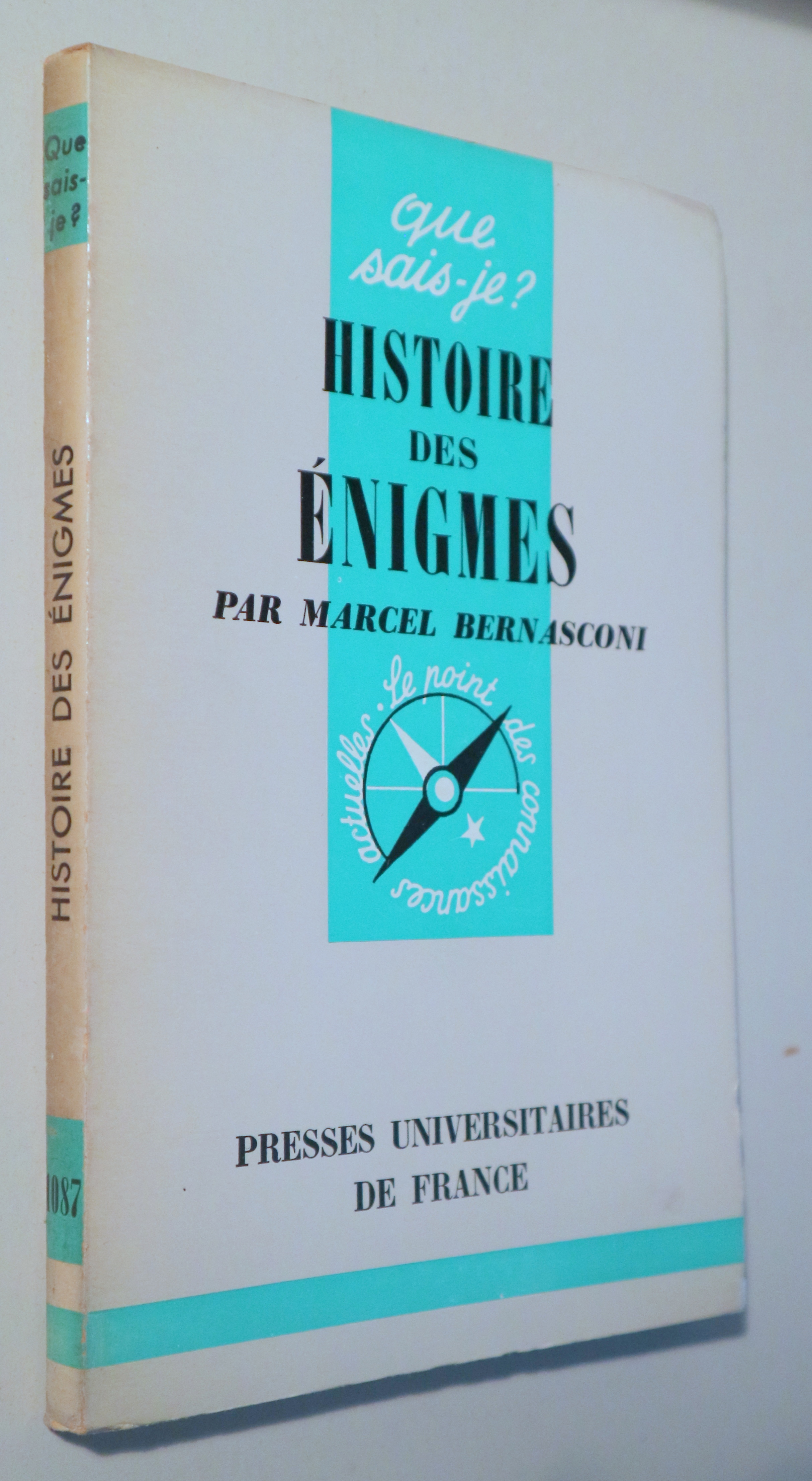 HISTOIRE DES ÉNIGMES - Paris 1964