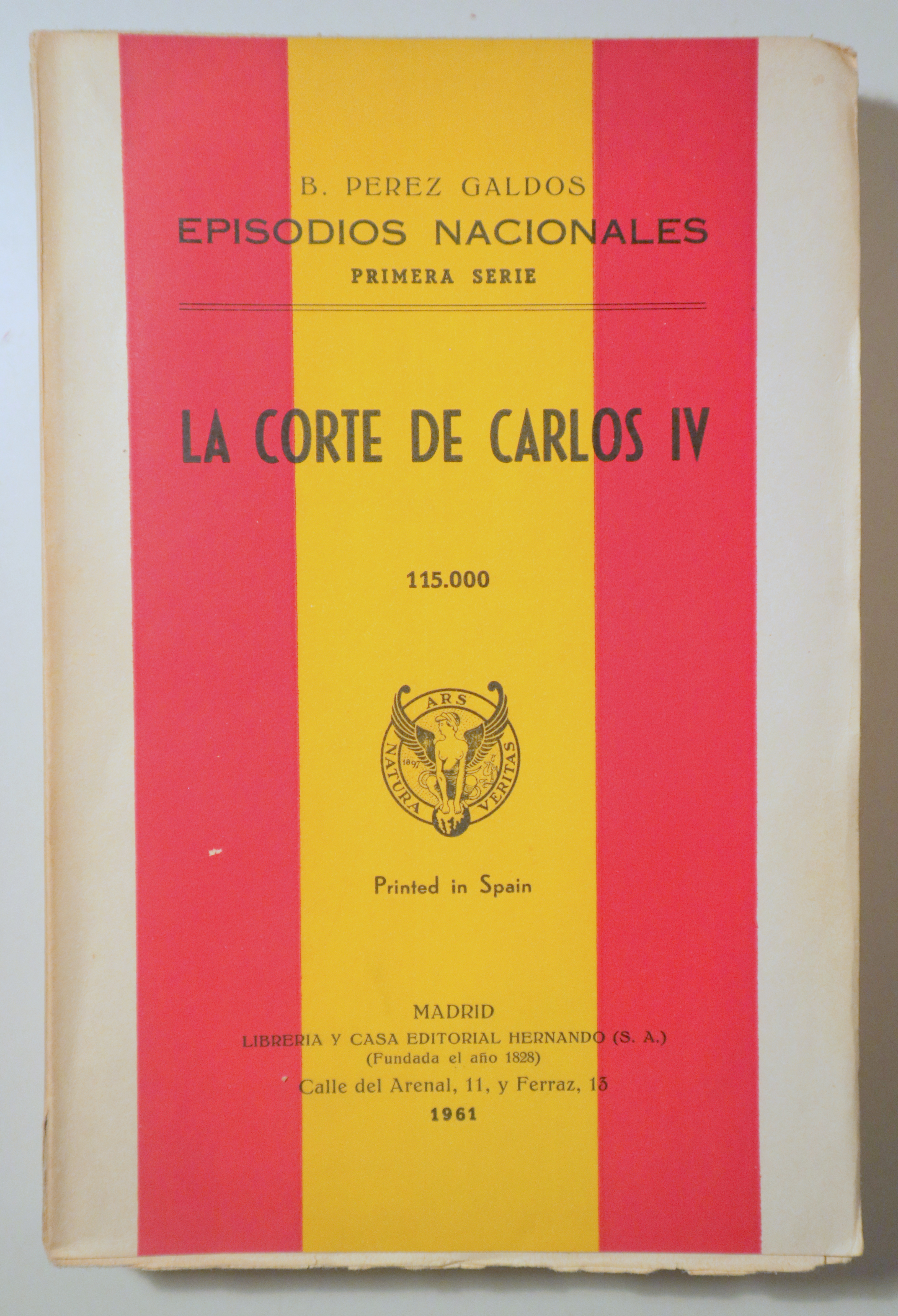 LA CORTE DE CARLOS IV - Madrid 1961