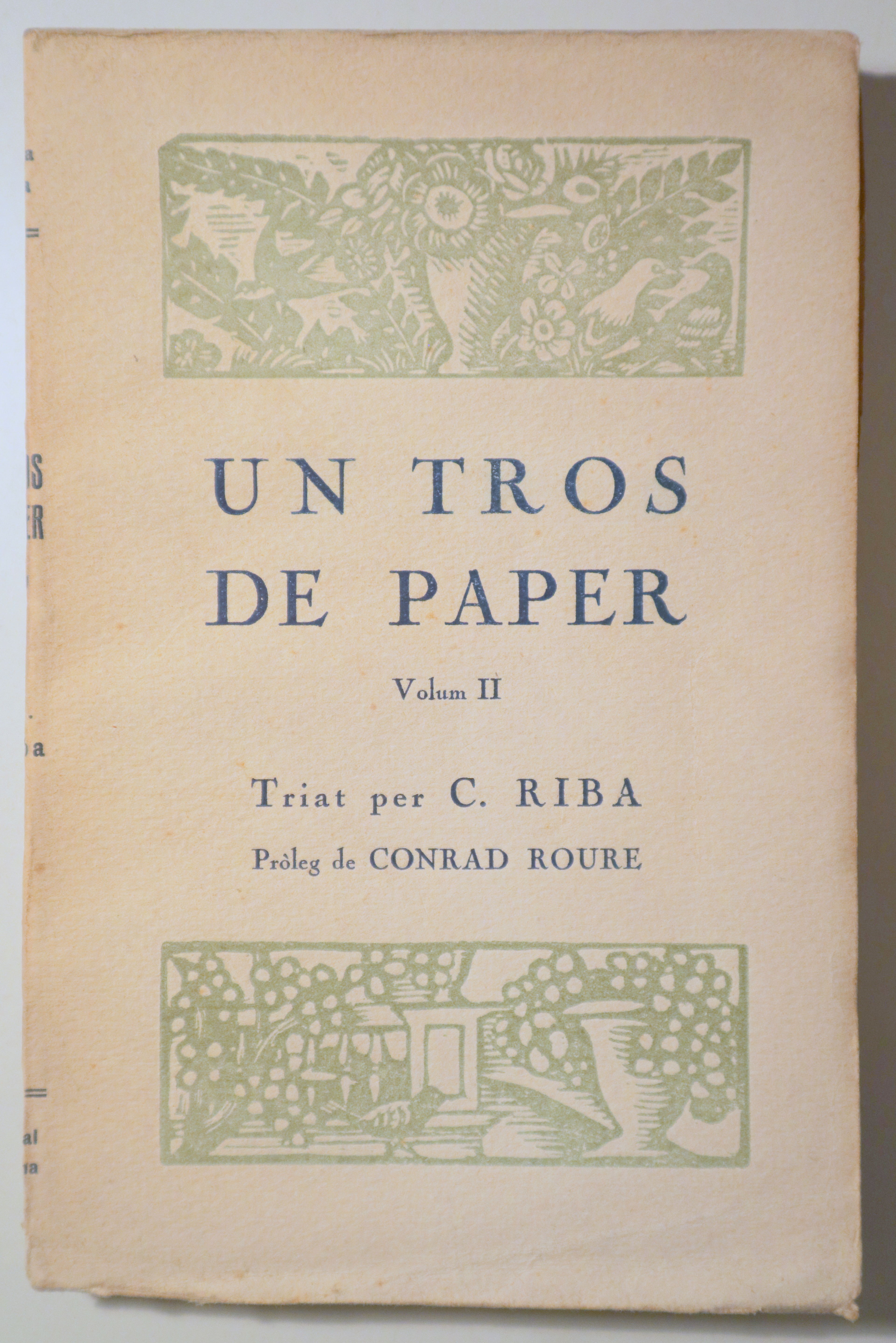 UN TROS DE PAPER. Vol. II - Barcelona 1920
