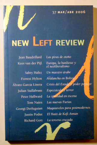 NEW LEFT REVIEW 37  marzo/abril 2006 - Madrid 2006