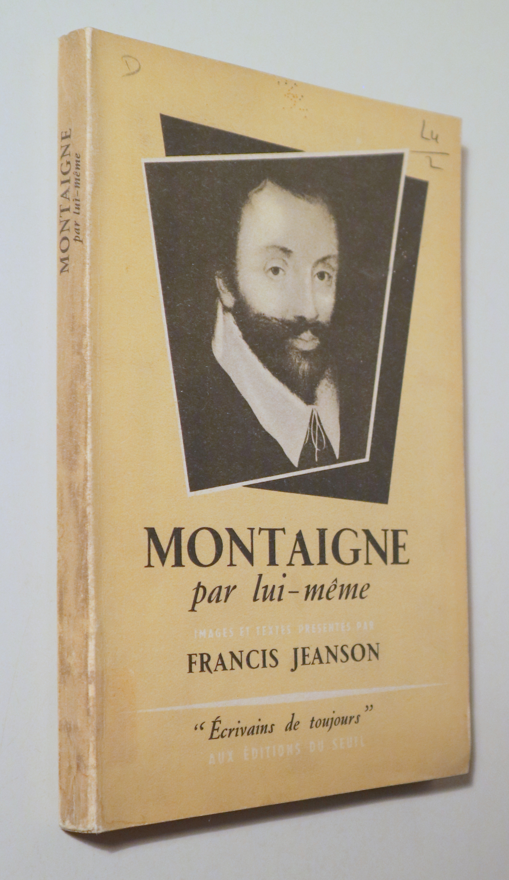 MONTAIGNE PAR LUI-MÊME - Paris 1951 - Ilustrado