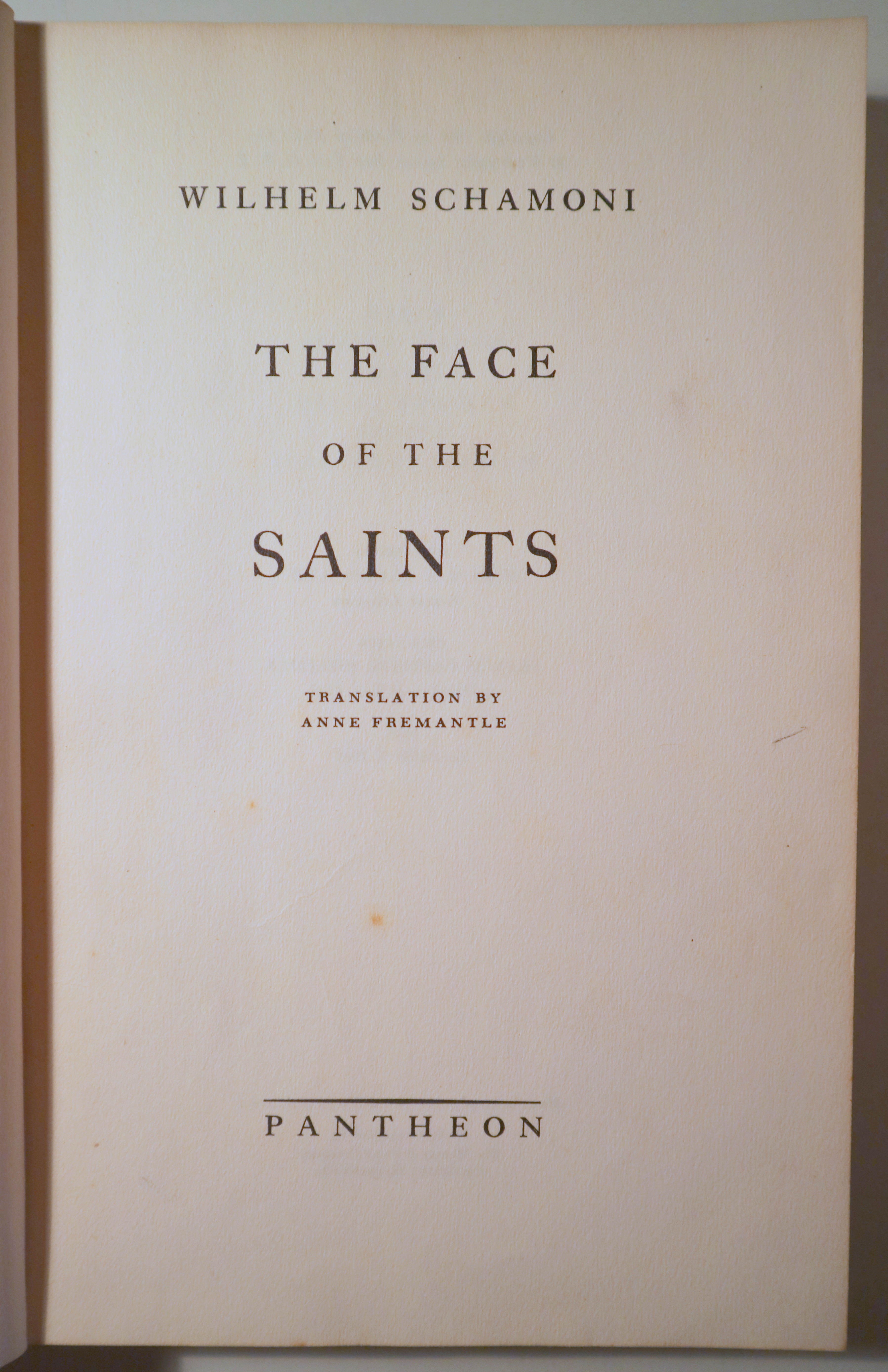 THE FACE OF THE SAINTS - New York 1946 - Muy ilustrado