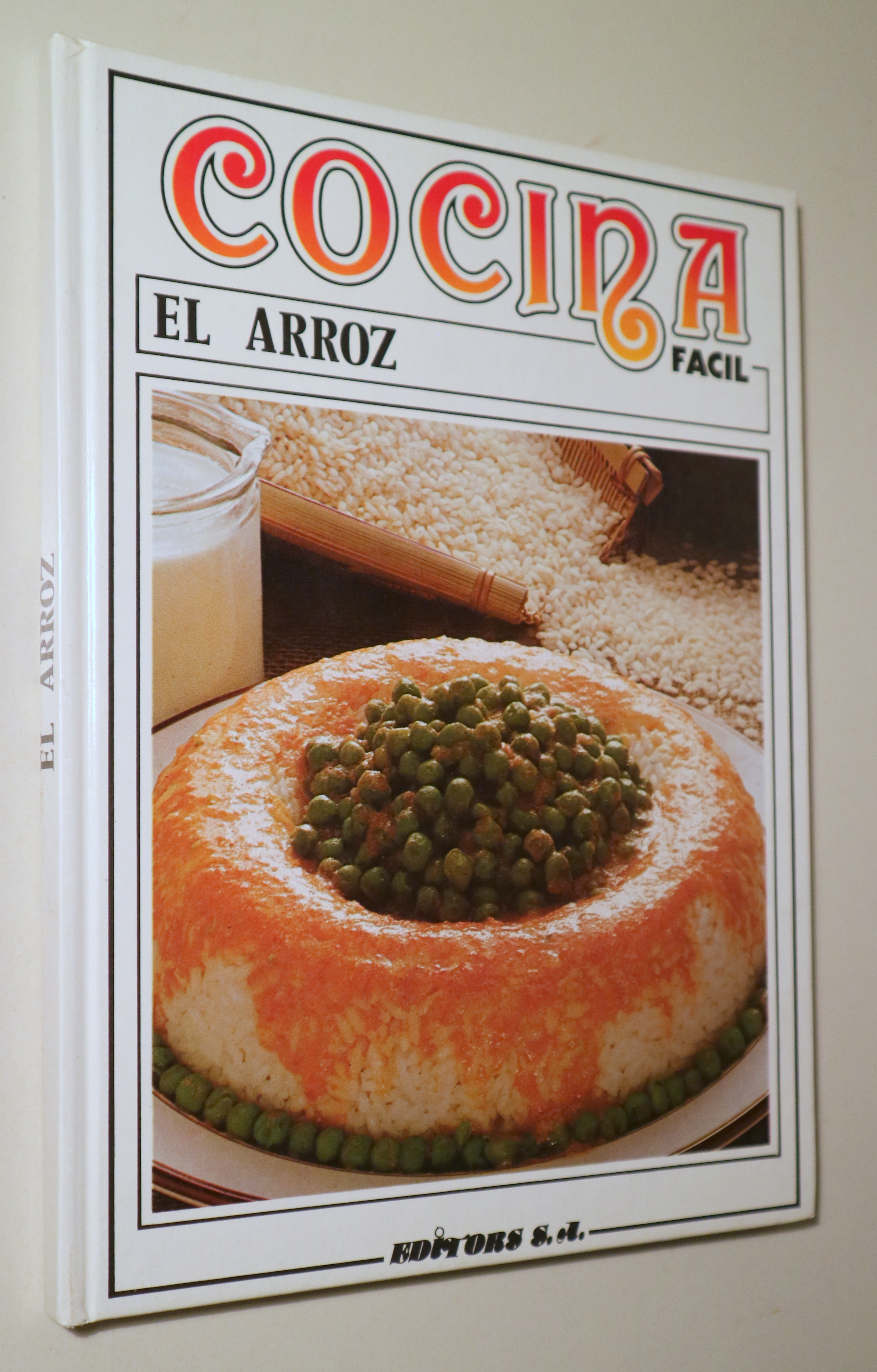 COCINA FÁCIL. El arroz - Barcelona 1985 - Ilustrado