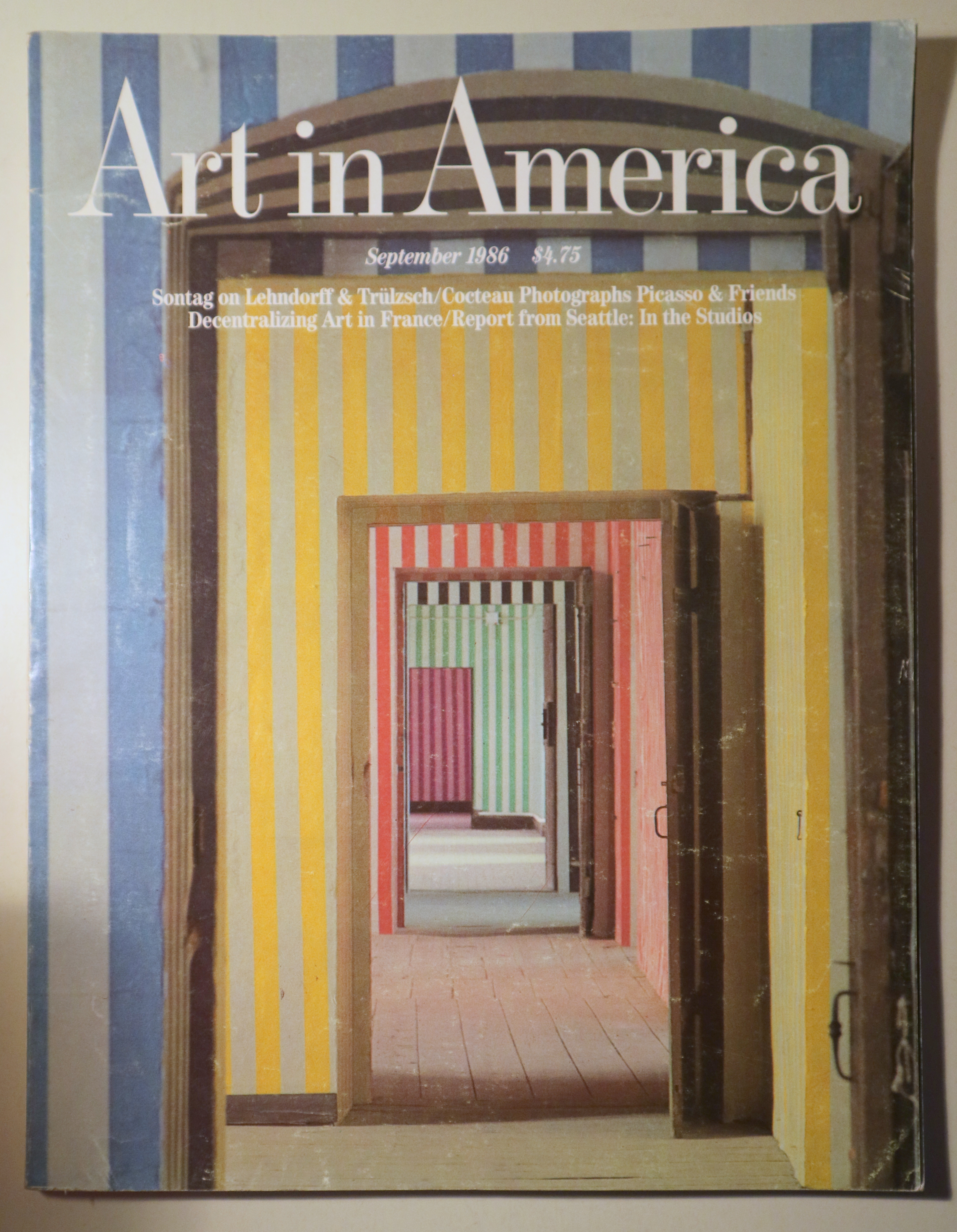ART IN AMERICA. September 1986 - New York 1986 - Muy ilustrado