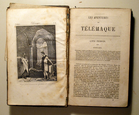 LES AVENTURES DE TÉLÉMAQUE - Ilustrado - Carta mecanoscrita de Karmele San Martin