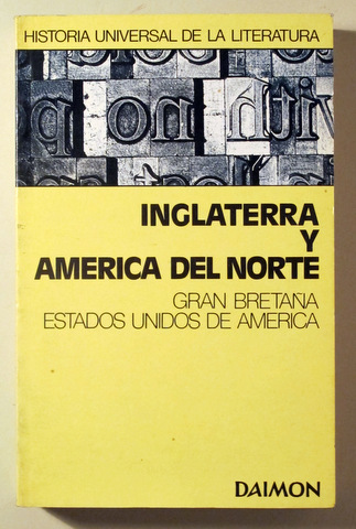 INGLATERRA Y AMÉRICA DEL NORTE. Gran Bretaña y Estados Unidos de América - Madrid 1969 - Muy ilustrado
