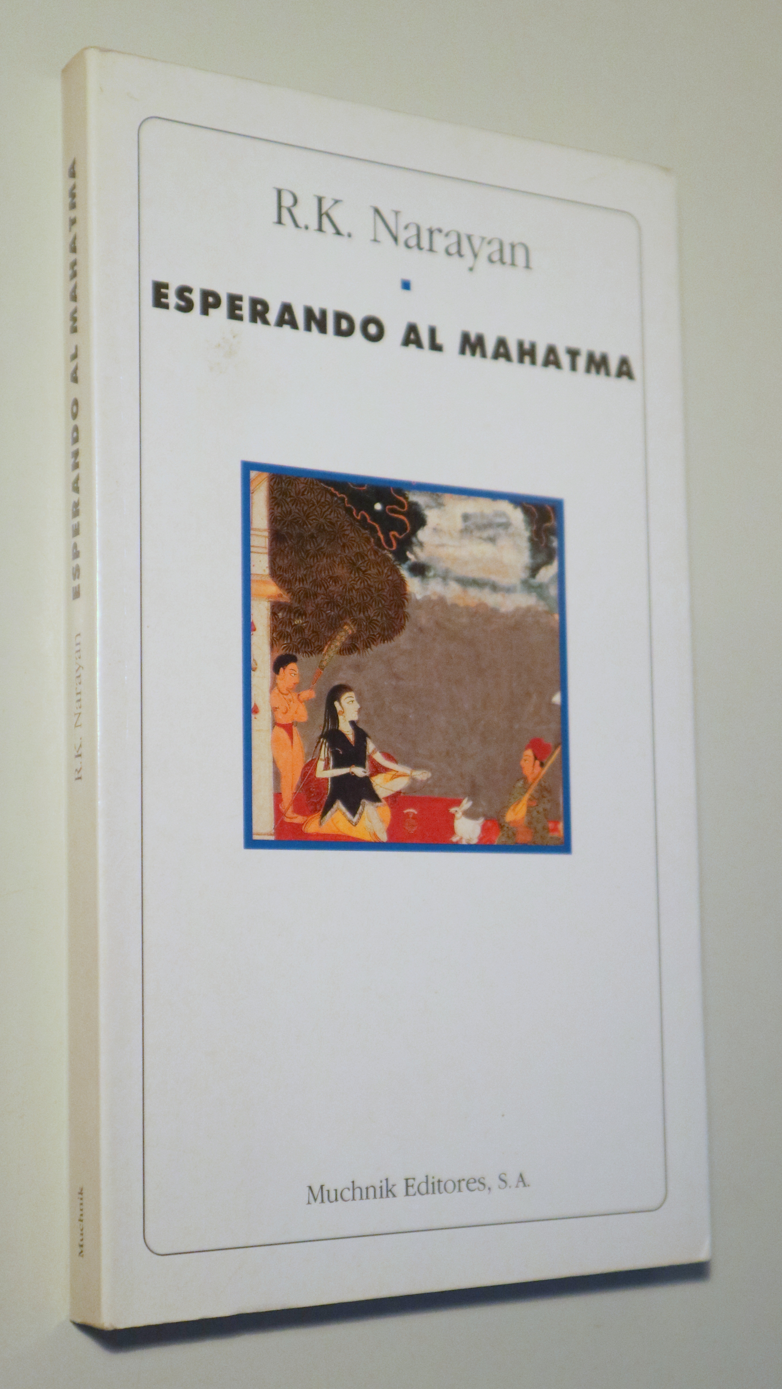 ESPERANDO AL MAHATMA - Barcelona 1991 - 1ª edición en español